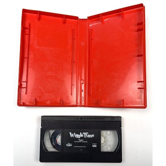 Lot 4 The Wiggles VHS Tapes Wiggly Safari Yummy Yummy Wiggle Time TESTED Work - Picture 3 of 13
